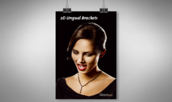 Poster "2D Lingual Brackets", FORESTADENT