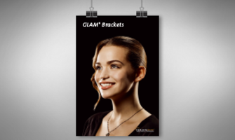 Poster "GLAM Brackets" (Frau), FORESTADENT